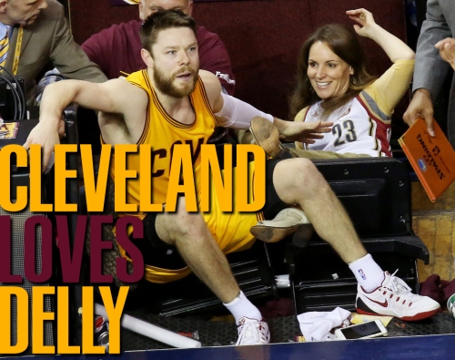 Cleveland loves ya, Delly!